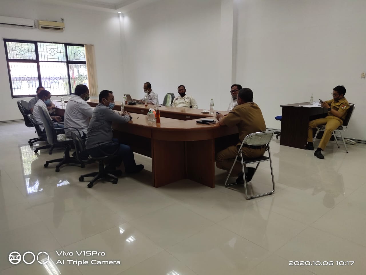 Boiman Ketua SPSI Tubaba Menyampaikan Aspirasinya Ke DPRD Setempat