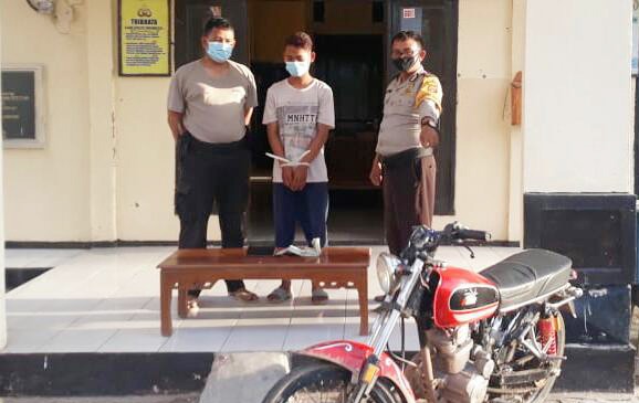 Mencuri Dirumah Kakek Renta Seorang Pemuda Ditangkap Polsek Rawa Pitu