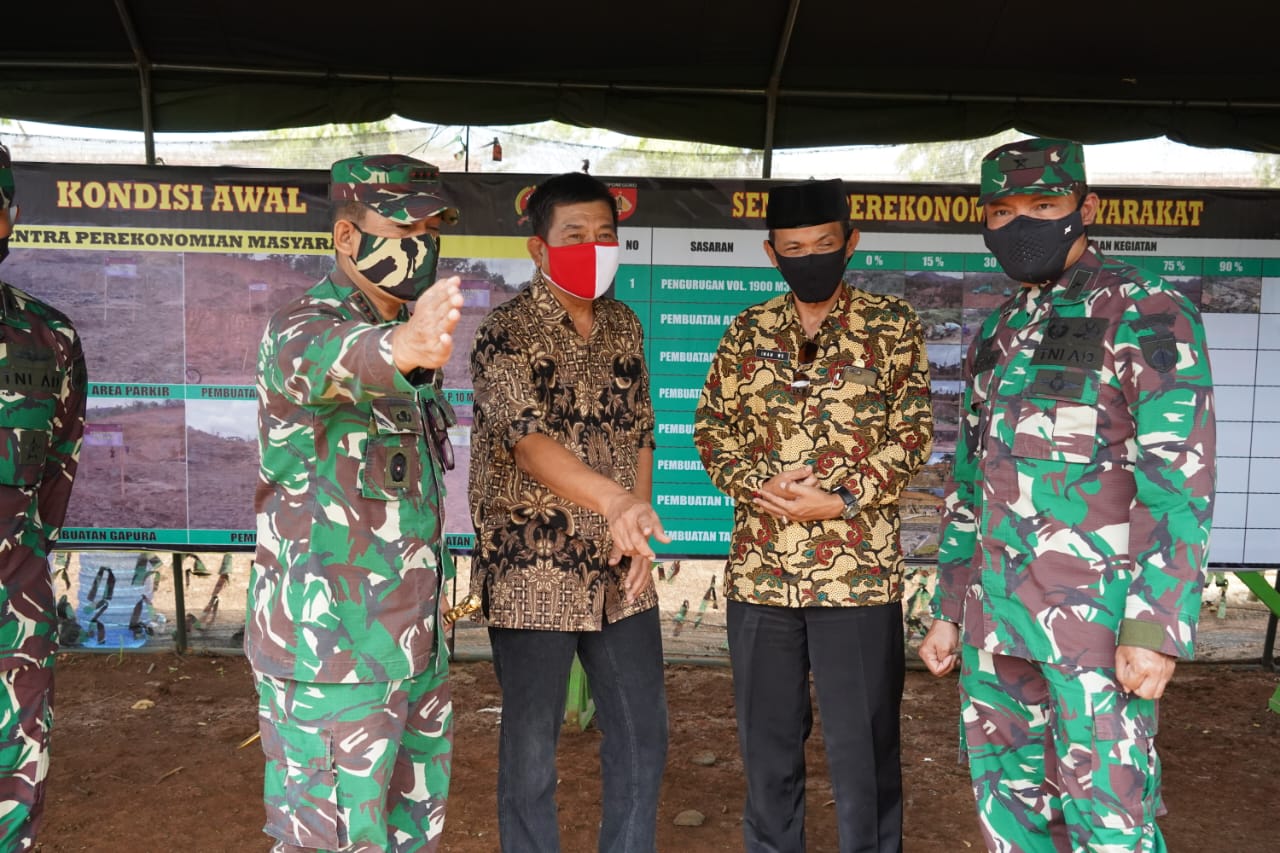 Makmurkan Masyarakatnya, Korem 071/Wijayakusuma Bangun Sentra Perekonomian Masyarakat