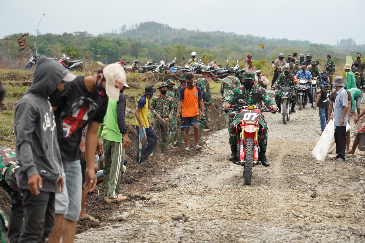 Kasdam IV/Diponegoro Jajal Trek Kalinusu