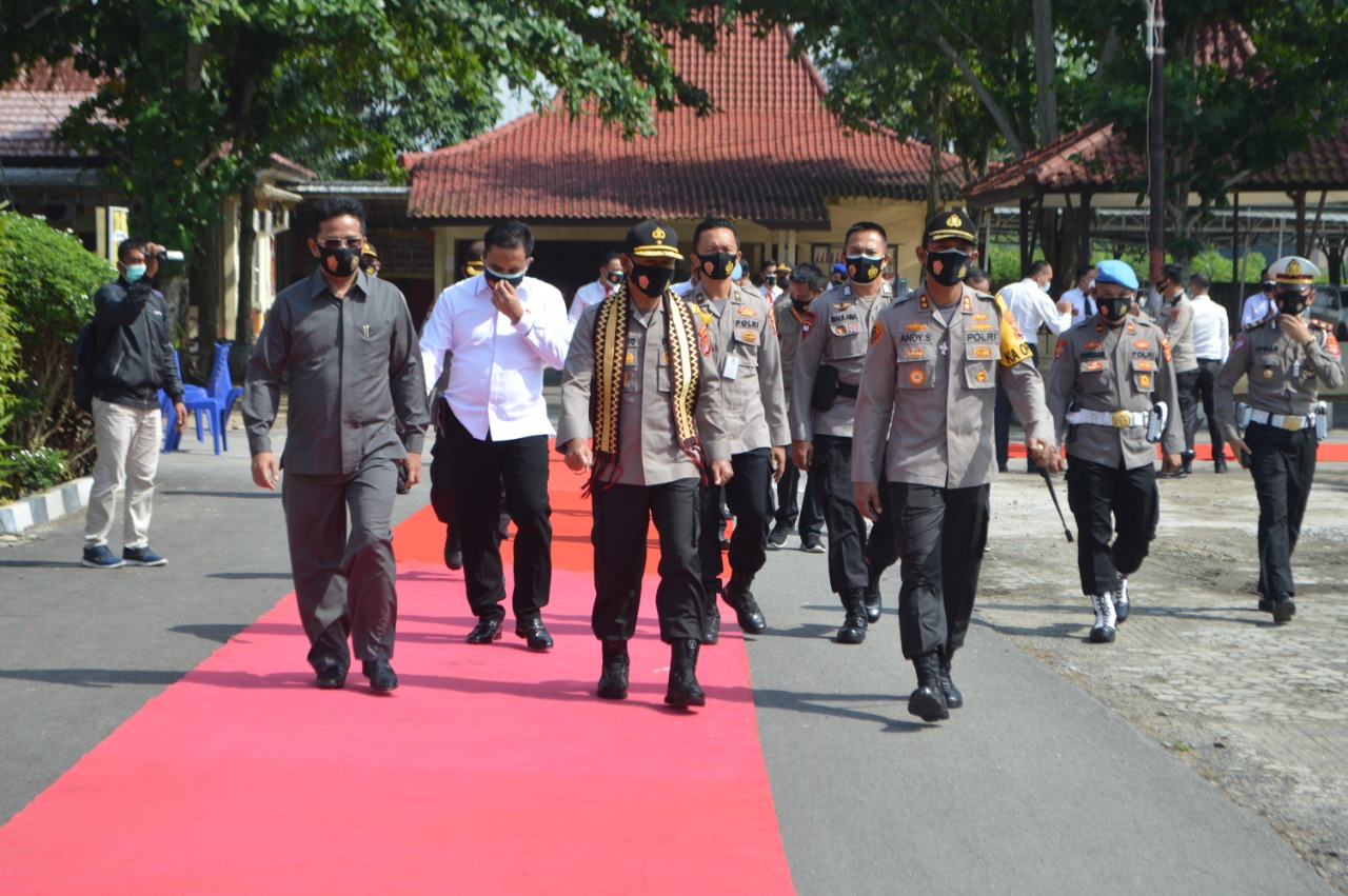 Wakapolda Lampung Kunker di Polres Tulang Bawang, Ini Pesannya