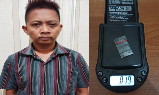 Simpan Narkotika di Kantong Saku Baju, Oknum Honorer Sat Pol PP Ditangkap Polres Tulang Bawang