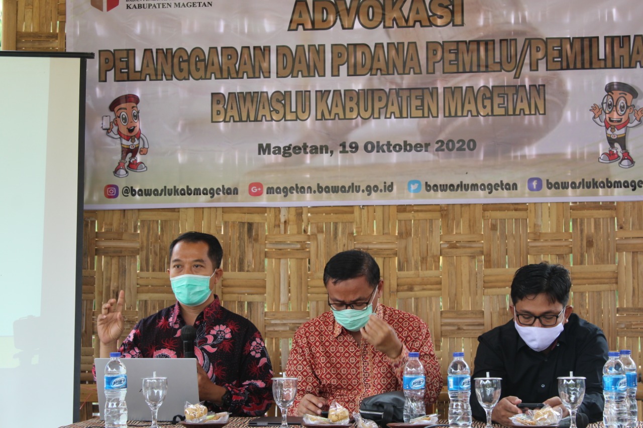 ADVOKASI PELANGGARAN DAN PIDANA PEMILU/PEMILIHAN BAWASLU KABUPATEN MAGETAN