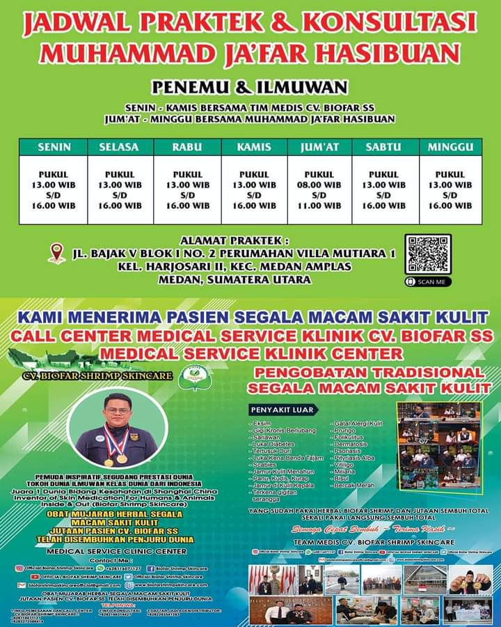 Pengobatan Gratis Praktek  Ilmuwan Muhammad Ja’far Hasibuan Di Indonesia Diresmikan Presiden Jokowi