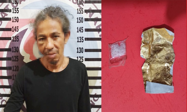Jadikan Rumah Makan Tempat Transaksi Narkotika, Seorang Buruh Ditangkap Satresnarkoba Polres Tulang Bawang