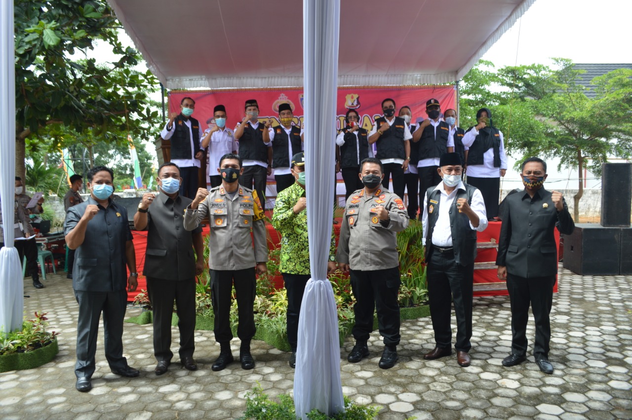 Kapolres Tulang Bawang Kukuhkan Pokdar Kamtibmas, Berikut Susunan Pengurusnya