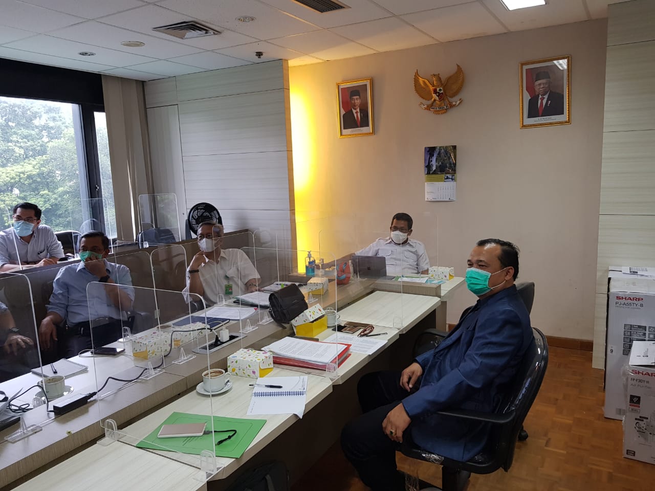 Kuasa Hukum Surya Negara Panjaitan.SH.MH Rapat Di Kementerian Lingkungan Hidup dan Kehutanan Jakarta