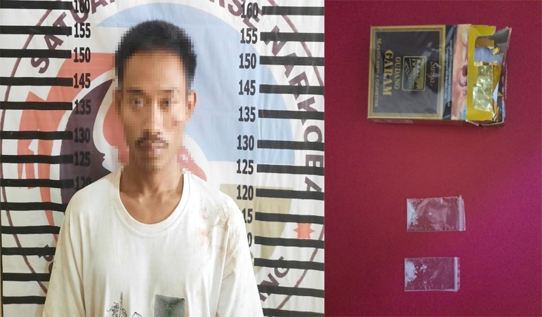 Jadi Tempat Transaksi Narkotika, Sebuah Bedeng di Gerebek Satresnarkoba Polres Tulang  Bawang