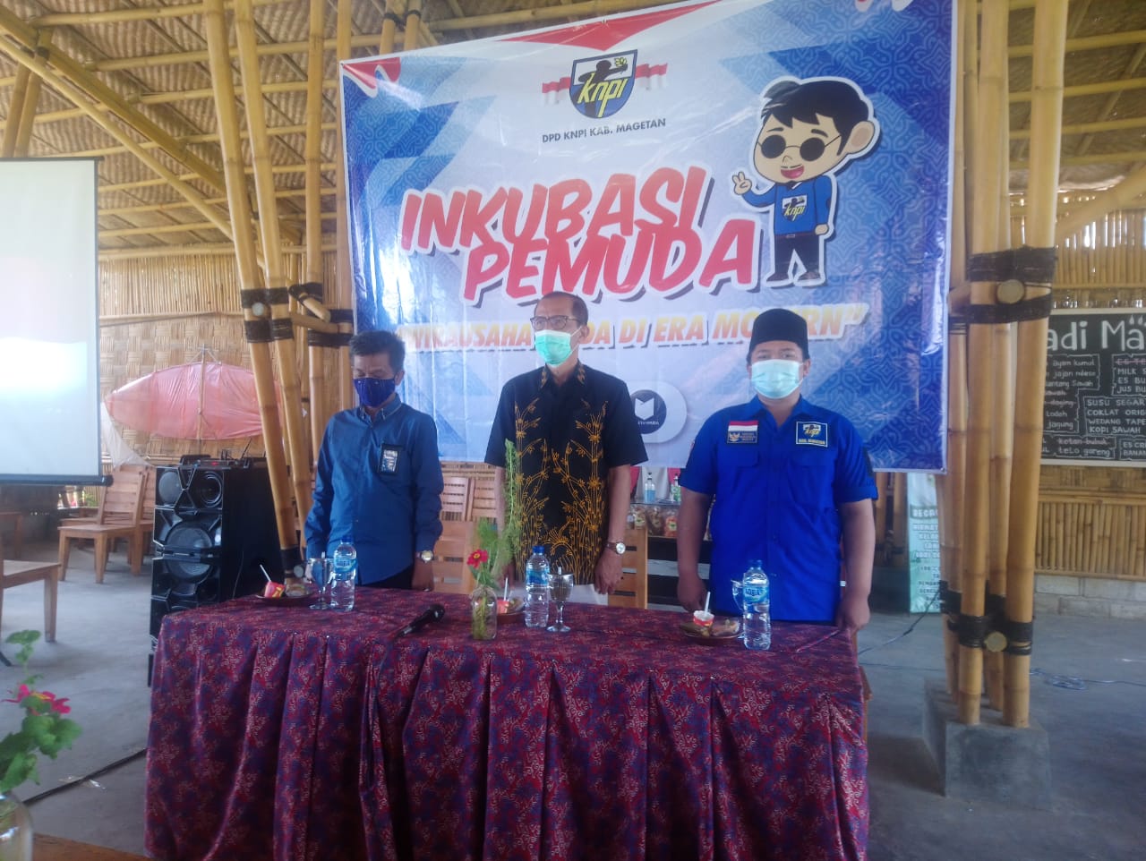 KNPI Magetan Gelar Diskusi Kewirausahaan