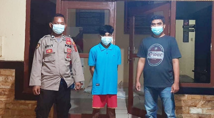 Dalam Waktu 4 Jam Polsek Dente Teladas Tangkap Penipu Anak Perempuan, Begini Modusnya