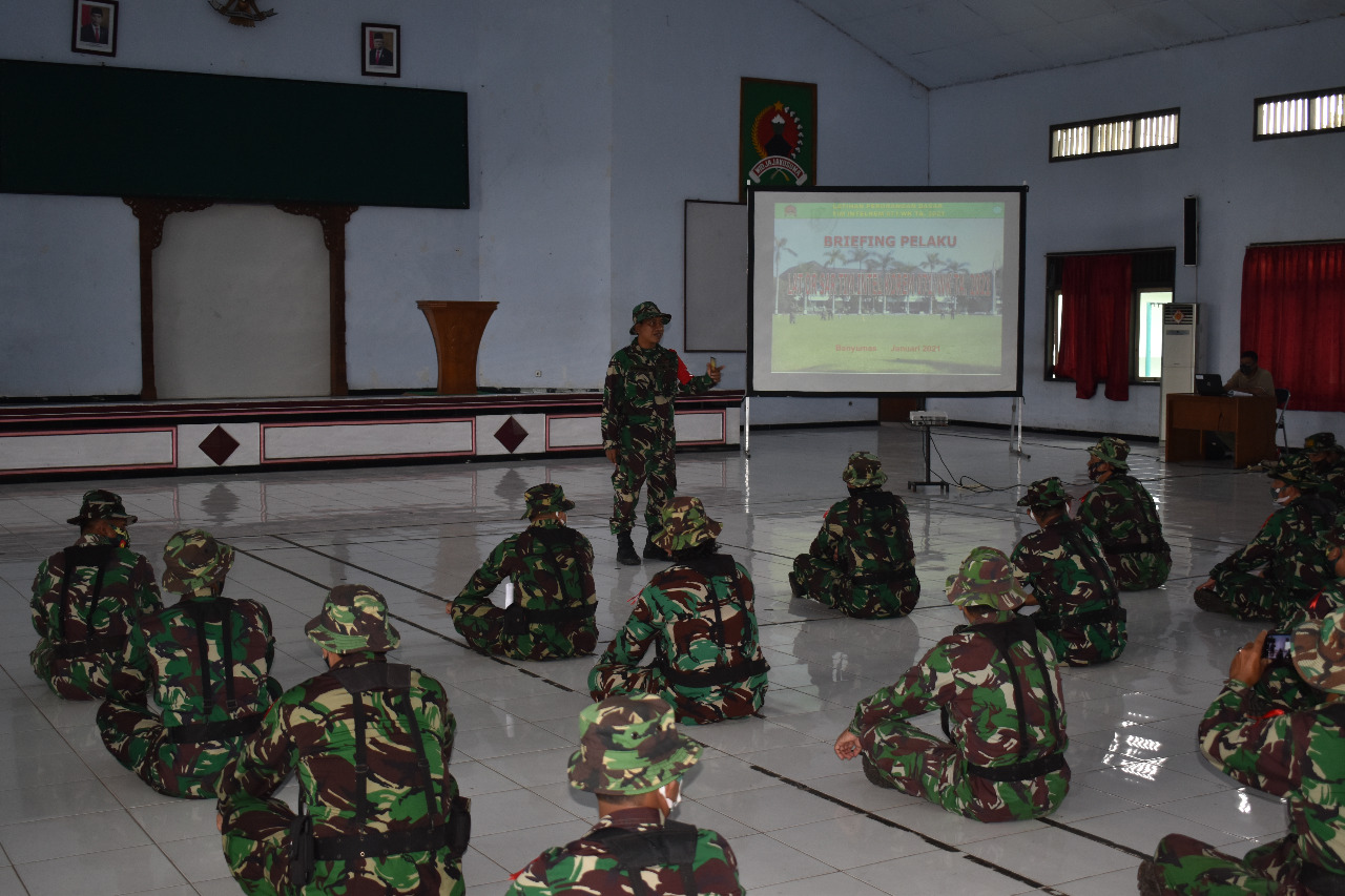TINGKATKAN PROFESIONALITAS PRAJURIT, KOREM 071/WIJAYAKUSUMA GELAR LATIHAN PERORANGAN
