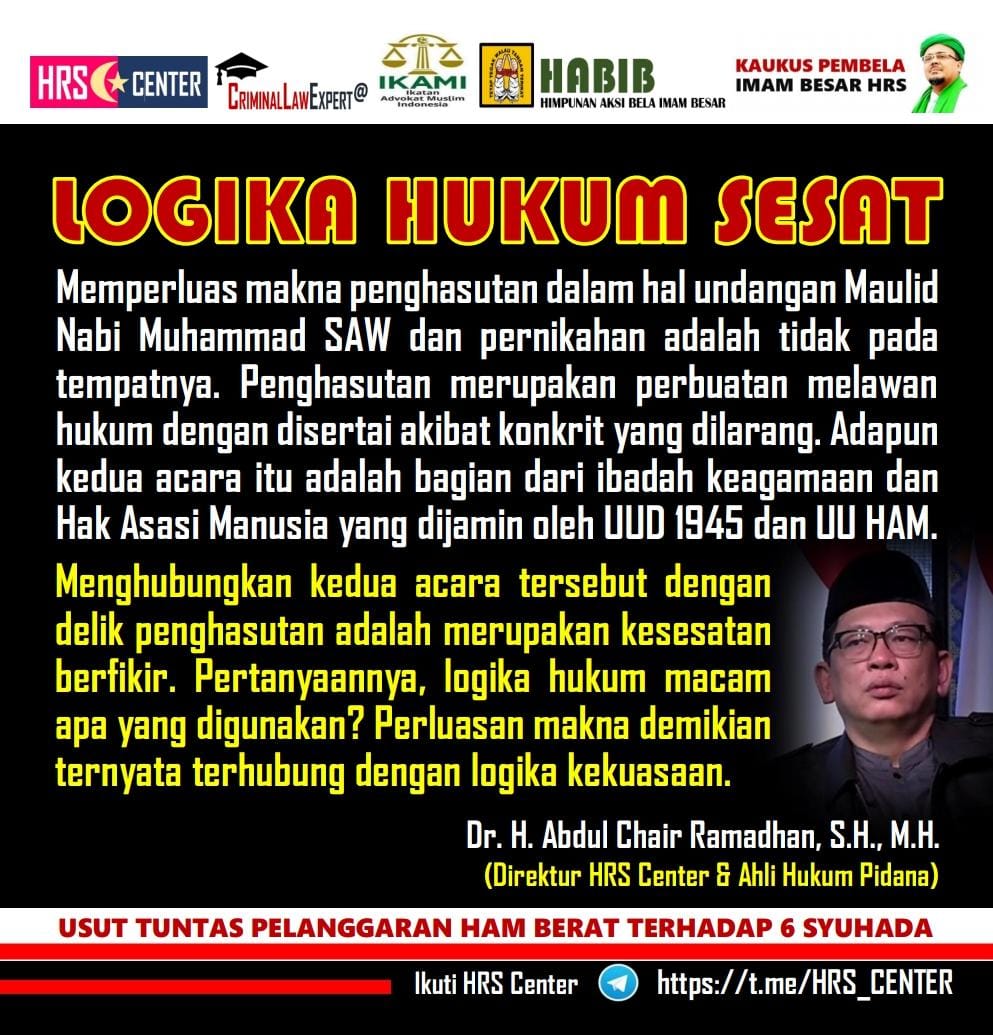 MENUDUH ISLAM ARAB DAN KUDETA SYARIAT
