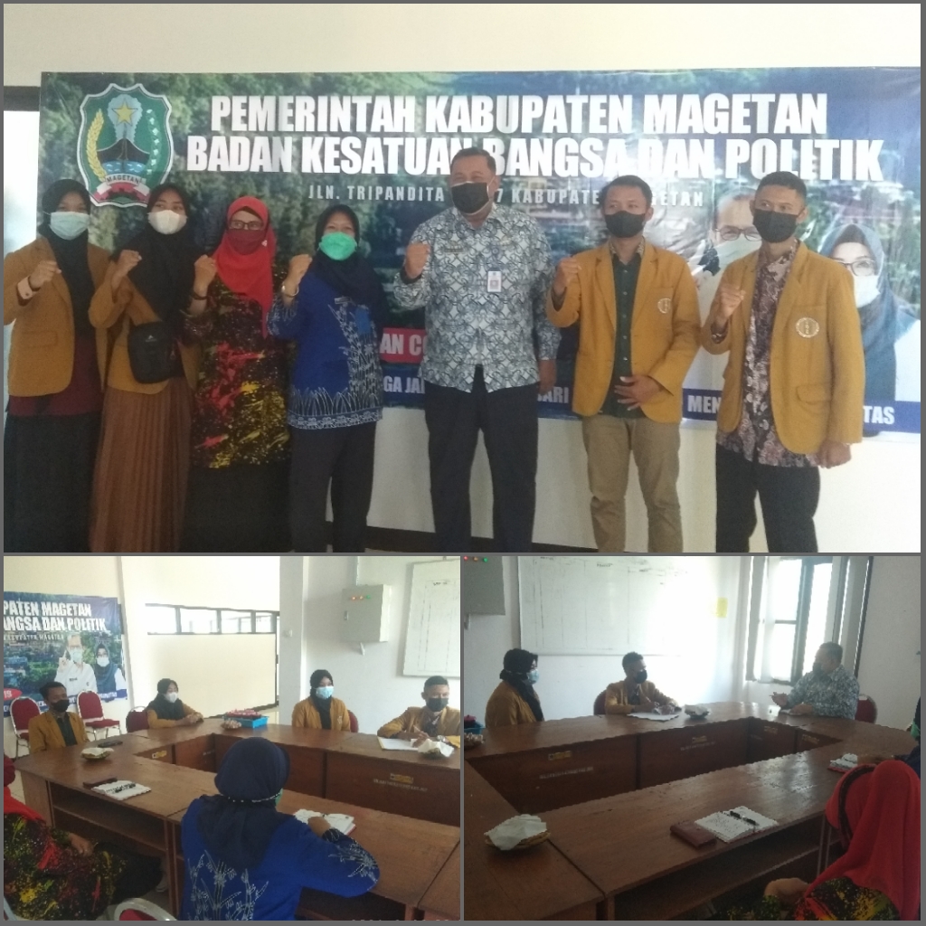 IPM Magetan Audiensi Dengan Bakesbangpol Magetan