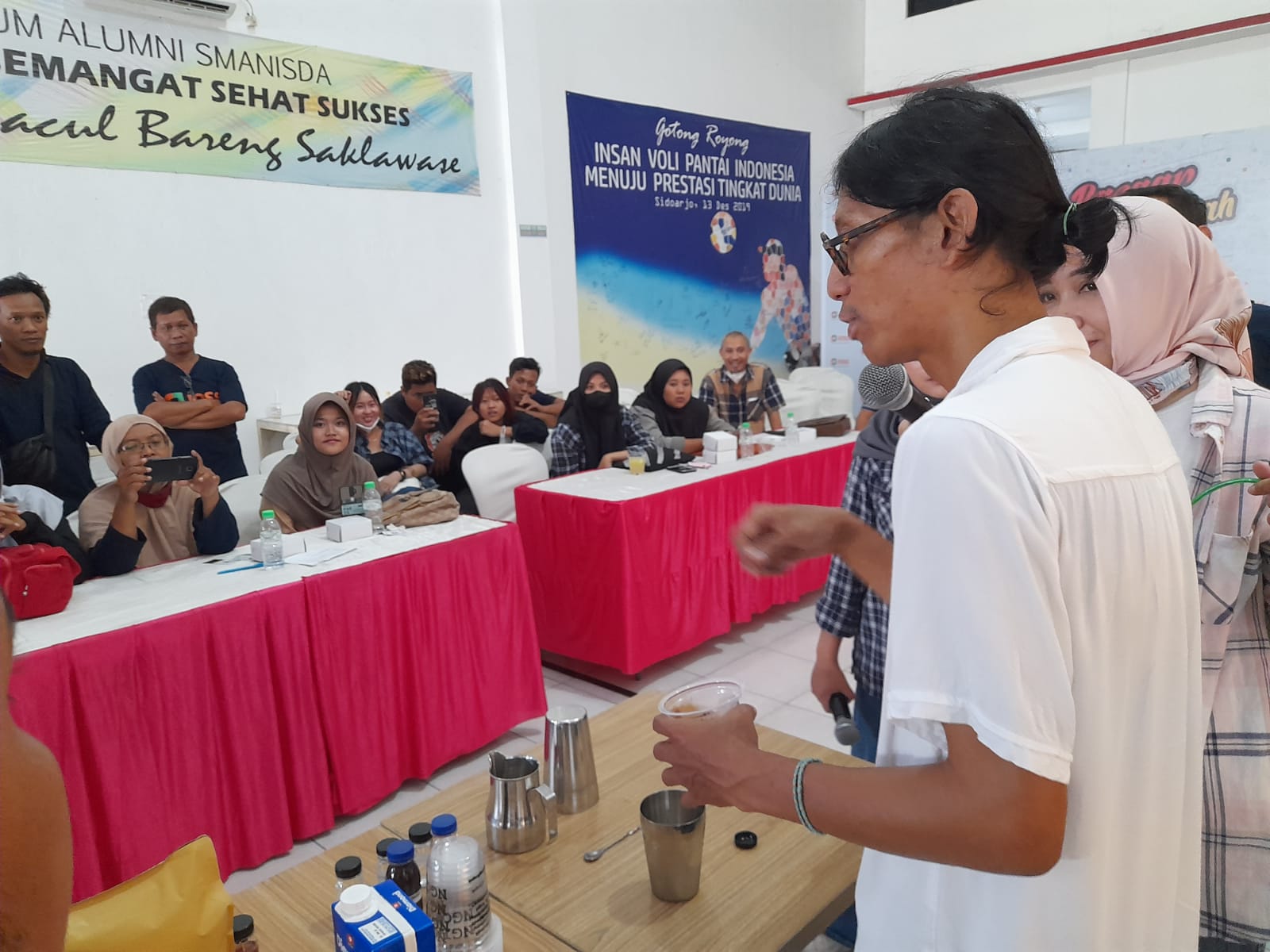 JOSS Gelar Half Day Coaching Kesehatan dan Meracik Kopi