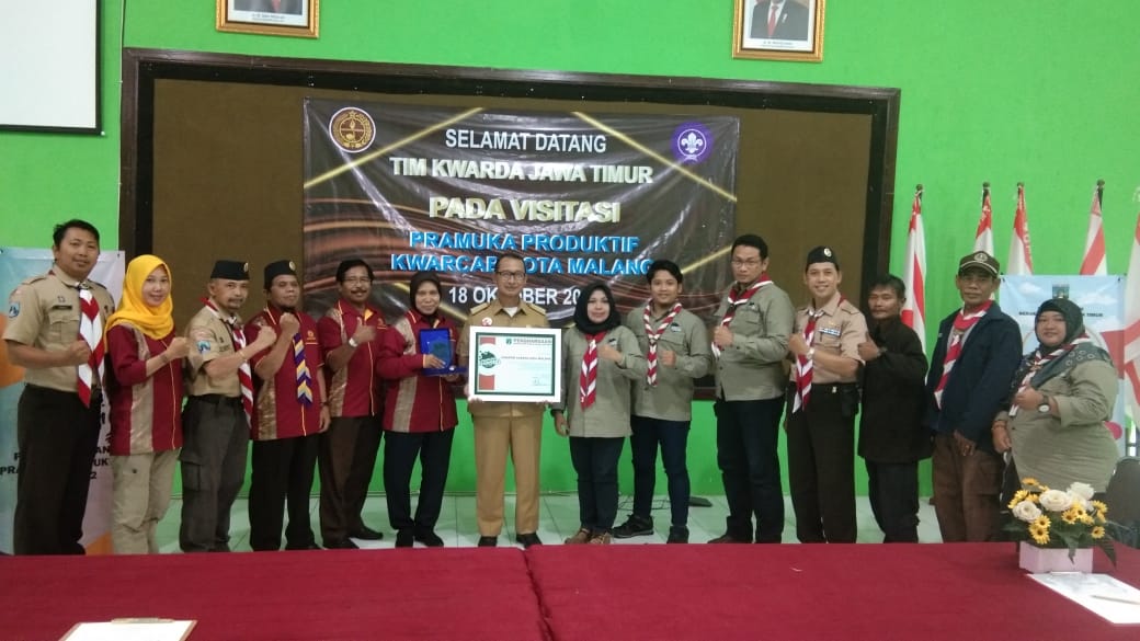 Pramuka Produktif Gelar Visitasi 8 Kwarcab di Jatim