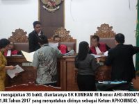Gugatan Perkara APKOMINDO Muncul Lagi di Pengadilan
