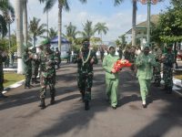 Prajurit Korem 071/Wijayakusuma, Sambut Calon Danrem