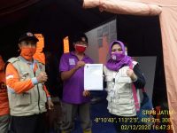 SRPB Jatim Ikut Tangani Desk Relawan Bencana Gunung Semeru