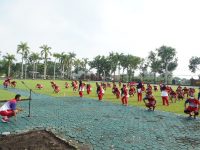 Jaga Imunitas Tubuh, Prajurit Wijayakusuma Aerobik Bareng