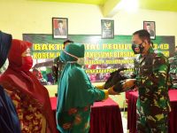 Korem 071/Wijayakusuma Peduli Bantu Masyarakat Sekelilingnya Terdampak Pandemi Covid-19