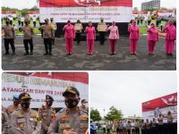 Wakapolda Dan Bhayangkari Berangkatkan 25.165 Ribu Paket Sembako Korban Banjir Dan Gempa Bumi