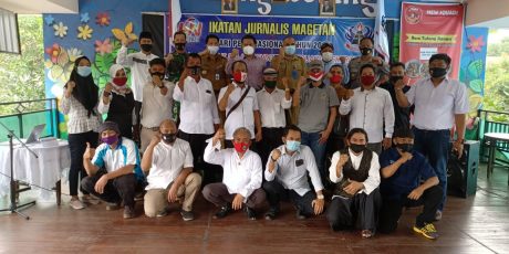 Hari Pers Nasional 2021, Ikatan Jurnalis Magetan Gelar Pekan Baksos Dan Dialog Publik