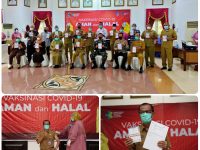 Vaksinasi Januari Lalu Bupati Magetan Tidak Ikut Lantaran Faktor Usia, Kini Mewakili Lansia Bupati Malah Divaksin