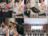 Kapolda Jatim Pimpin Sertijab Pejabat Utama dan Kapolres Dengan Prokes Ketat