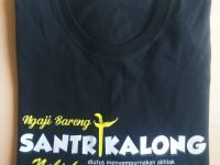 Beli Kaos SANTRI KALONG Sekaligus Berjariyah