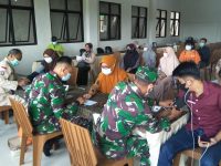 Korem 071/Wijayakusuma Kembali Laksanakan Serbuan Vaksin Mahasiswa Universitas Nahdatul Ulama Purwokerto