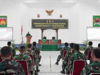 Pembekalan Intelijen Teritorial Babinsa Korem 071/Wijayakusuma Ditutup