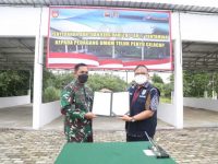 Bantu Kesulitan Masyarakat, Danrem 071/Wijayakusuma Serahkan Kios TNI AD