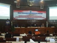Paripurna DPRD Magetan Agenda Tanggapan Bupati atas Pandangan Umum Fraksi DPRD Terkait Raperda APBD T.A. 2022