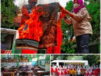 SPAB SRPB Jatim Edukasi Bencana di SDN Kedungturi Sidoarjo