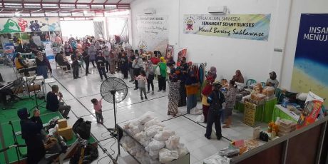 Alumni SMAN 1 Sidoarjo Adakan Bazaar Ekonomi Kreatif