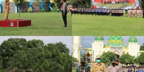 Forkopimda Magetan Pimpin Apel Gelar Pasukan Pamor Keris Di Aloon Aloon