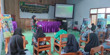 Sosialisasikan Rekrutmen TNI Jalur Santri, Pasipers Kodim 0804/Magetan Blusukan Ke Pesantren