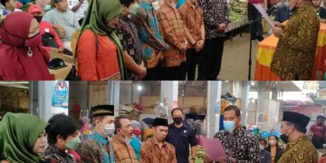 Sah, Gunadi, S.H Resmi Ketua KP2SM Pasar Sayur Magetan