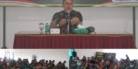 Kodim 0804/Magetan Gelar Binsiap Apwil Dan Puanter Semester I TA. 2022