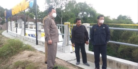 Komisi D Lakukan Sidak Plengsengan Kali Gandong Yang Amblas