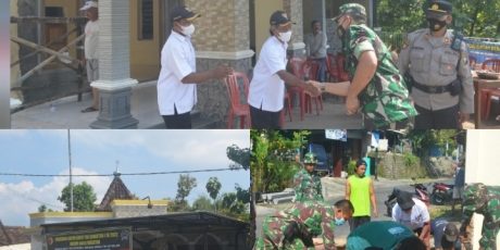 Karya Bakti TNI Kodim Magetan Renovasi Mushola Al Huda Dusun Dakutah