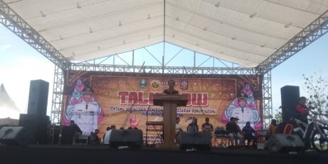 Satpol PP dan Damkar Magetan Ajak Masyarakat Bendo Gempur Rokok Ilegal