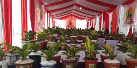 Bersama INTIM, Dinas TPHPKP Magetan Sukseskan Lelang Dan Kontes Anthurium