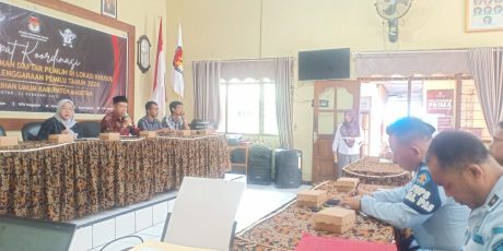 Jelang Pemilu 2024, Rutan Magetan Hadiri Koordinasi Dengan Pihak KPU