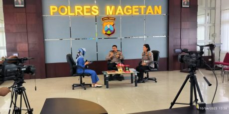 Talk Show Bersama APMM, Ini Yang Disampaikan Kapolres Magetan AKBP Muhammad Ridwan, S.I.K, M.Si