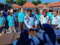 Waspada Narkoba! Warga Binaan Rutan Magetan Jalani Urine Drug Test