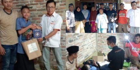 Libur Sekolah, Lazismu Kantor Lanyanan Ngariboyo Berbagi Dengan Cara yang Unik