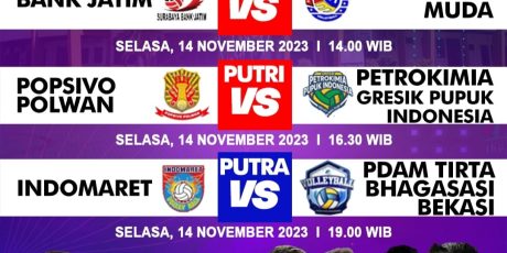 Berikut Harga Tiket Livoli Divisi Utama Yang Digelar di GOR Ki Mageti