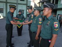 Pimpin Acara Korp Raport Pindah Satuan Kodim 0804/Magetan, Ini Pesan Dandim