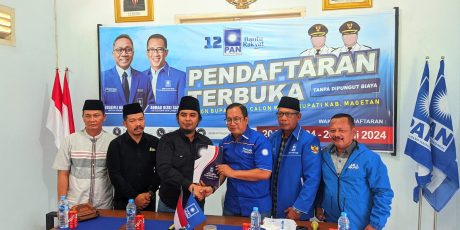 Maju Pilkada, Bos STJ Resmi Daftarkan Diri Ke DPD PAN Magetan